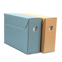 Αρχειακό κουτί 169Α (Amsterdam box), μπλέ-γκρί, 38χ26χ11,4εκ.